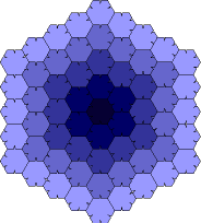 Amman's tile with Heesch number four