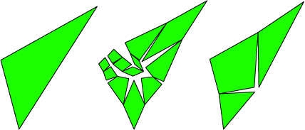 Hinged mirror dissections of a scalene triangle