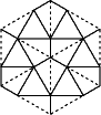 pattern for folding Resch's flexible surface