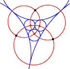 three tangent circles