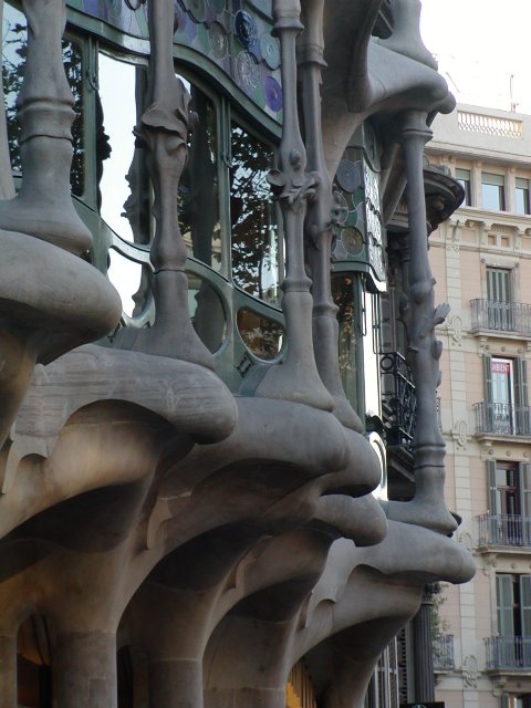 Side view from street