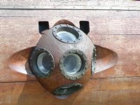 Submarine side window