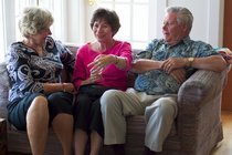 Gayle and Bob Christofferson with Jeanne De Lucchi