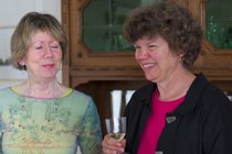 Marion Wells and Pat Dunbar