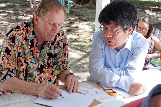 Ron Graham and Tadashi Tokieda