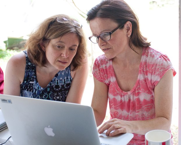 Robin Flatland and Mirela Damian