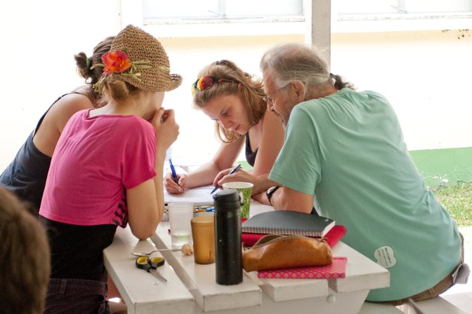 Zuzana Masárová, Christiane Schmidt, Linda Kleist, and Marty Demaine