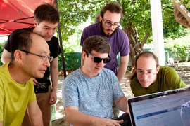 Yushi Uno, Walker Anderson, Ryan Williams, Dylan Hendrickson, and Jayson Lynch