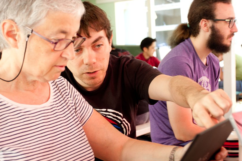 Vera Sacristán and Matí Korman