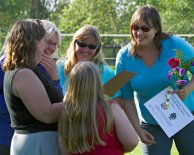 Admiring Lynne's binky project photo