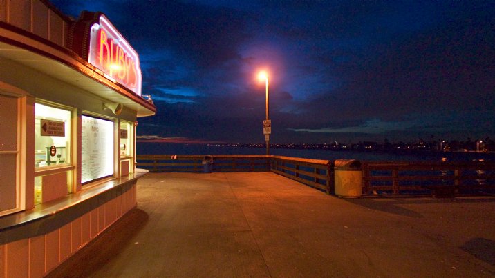 Ruby's at the end of the pier