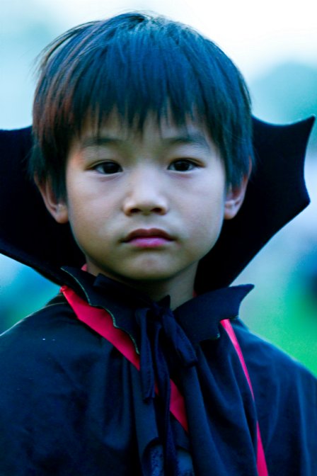 Brandon as a vampire