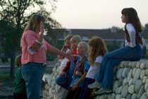 Diana explains the ceremony to the girls