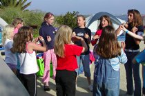 Campout at Cabrillo Beach