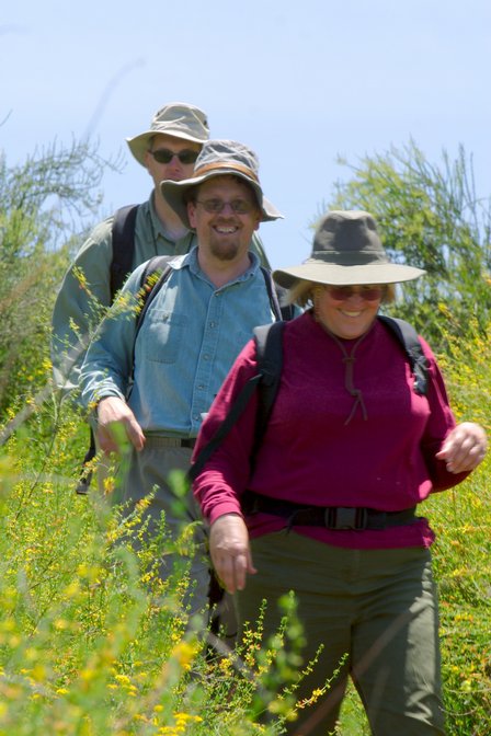 Hiking Through Flowers, V