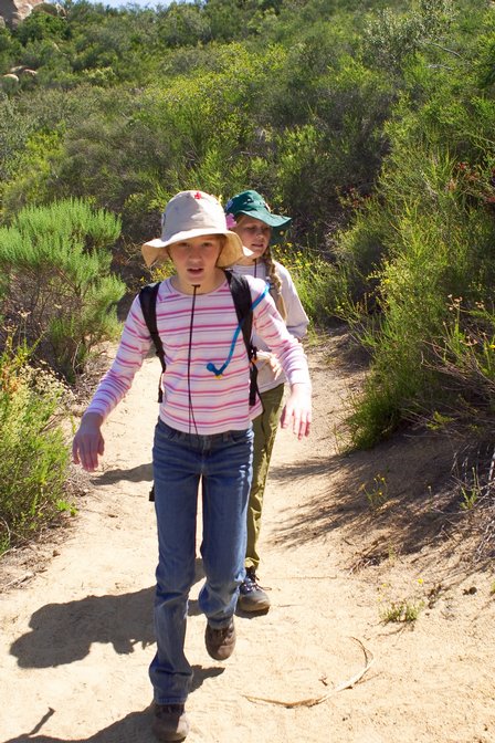 Tobin And Lee Hiking