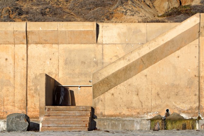 Beach steps