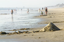 Sandpile beach view