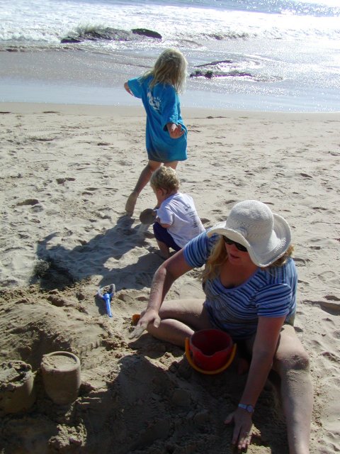 Diana and Timothy dig