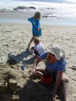 Diana and Timothy dig