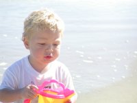 Timothy with watering can