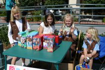 Quinn, Lee, Sara and a friend