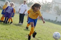 Sara watches a Lightning Bolt kick