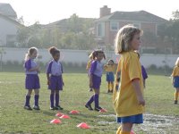 Standing around the mud hole