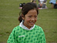 Lindsay in the Goalie Shirt