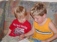 Timothy Reads To Daniel