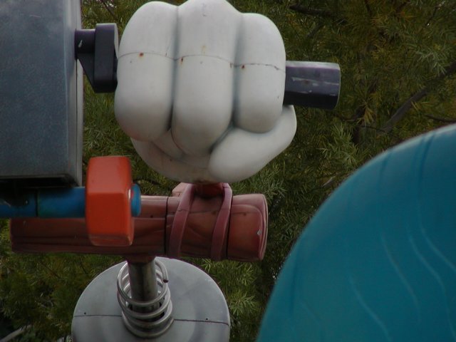 Three Fingers (Gloved Fist)