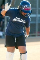 Vanessa At Bat