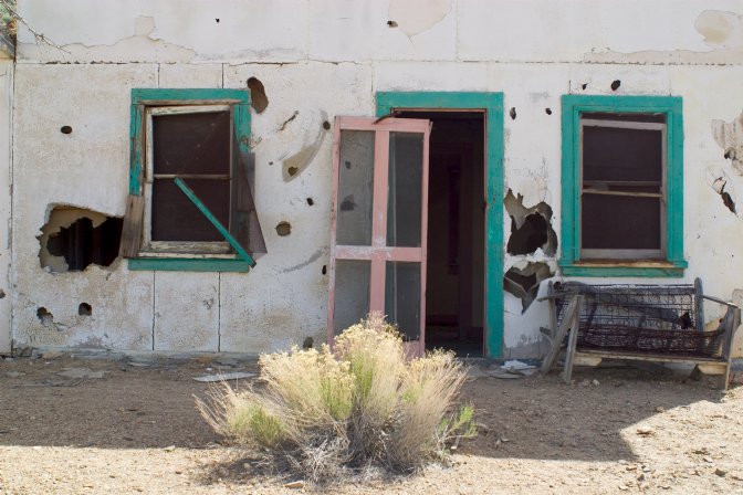 Front of house, Aguereberry Camp