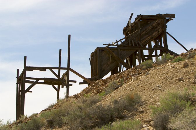 Cedar mill at Eureka Mine