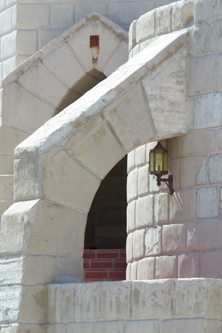 White arches, Scotty's Castle