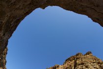 Looking up in Titus Canyon