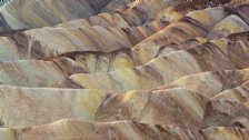 Purple and yellow layers, Zabriskie Point