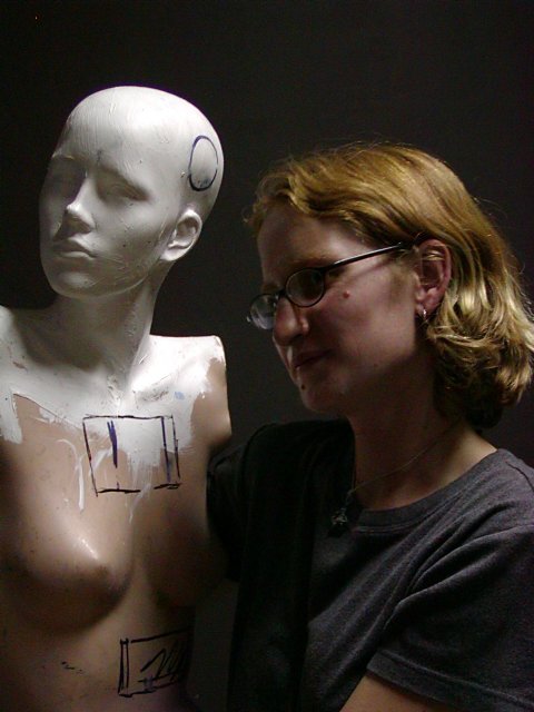 Stephanie with a friend