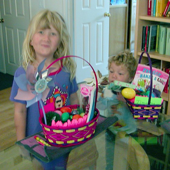 Easter baskets