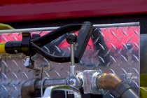 Red reflection on chrome