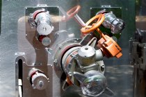 Orange control wheel