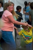 Diana dancing with Timothy, I