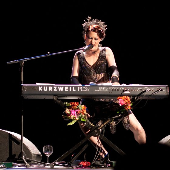 Amanda At The Keyboard, II