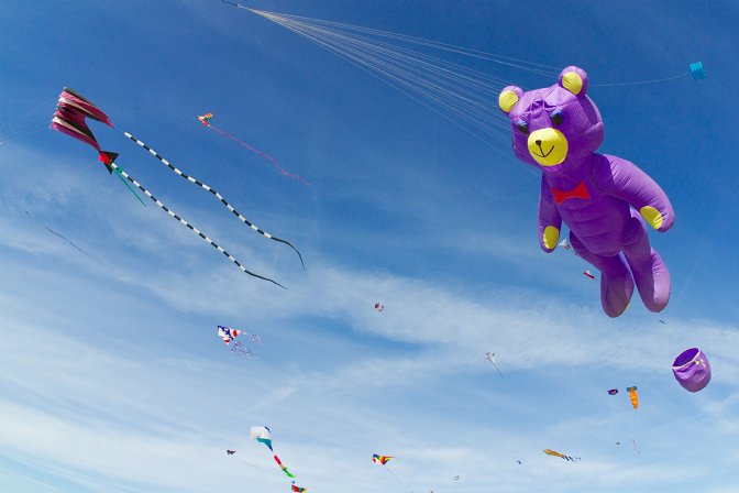 Sky full of kites