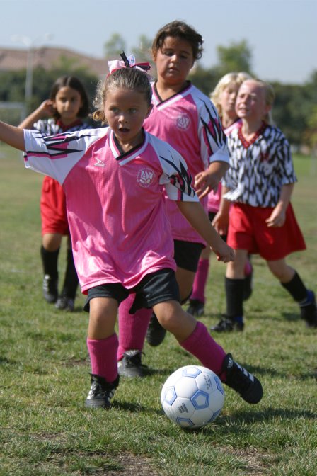 Chandler about to score the Heartbreakers' second goal