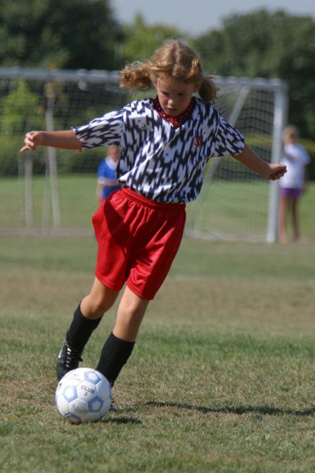 Dynamite player handles the ball