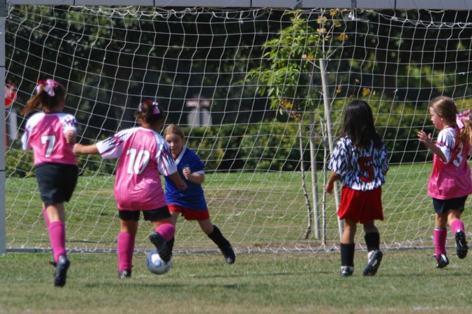 About to score the third goal