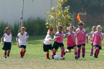 Walden, Natalie, Vanessa, Catherine, and Sara with Three Fire Eagles