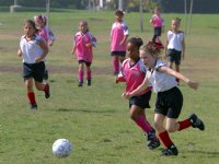 Walden races a Fire Eagle for the ball