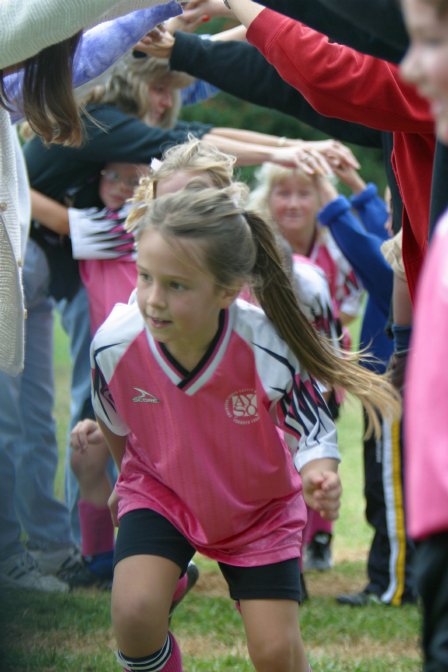 Frankie in the tunnel